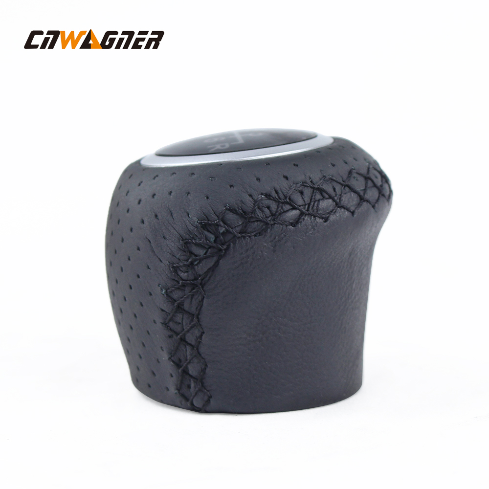 Precise custom design is suitable for Knob 5/6 variable speed type automatic leather perforated automobile gear shift knob for Fiat