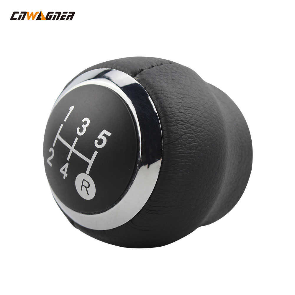 Best Selling Auto Parts 5/6 Gears Manual Racing Steering Gear Knob for Corolla Silver And Black