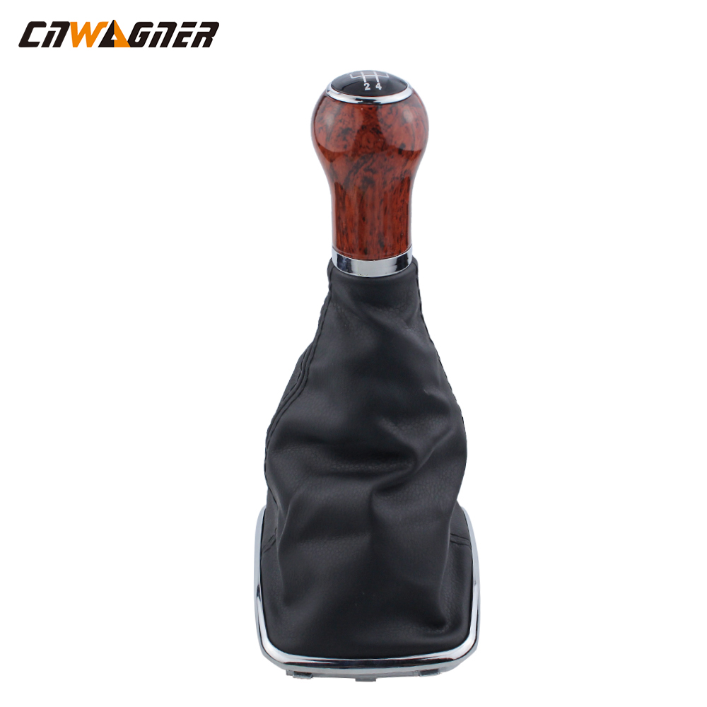 Precise Custom Design Is Suitable for Volkswagen Golf Shift Type Manual Wood Grain Car Gear Shift Knob