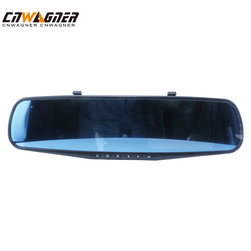 CNWAGNER GPS Wifi 4.1inch dual lens car video recorder car video recorder Car Drive Recorder mirror camera Black Box