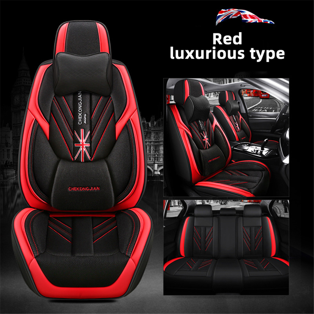 CNWAGNER Luxury Design Leather Car Seat Protector Cover New Design Full Set Car Seat Covers