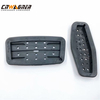 CNWAGNER Aluminum Accelerator Pad Cover Gas Brake And Clutch Pedal Pad for Chevrolet Solode 2019
