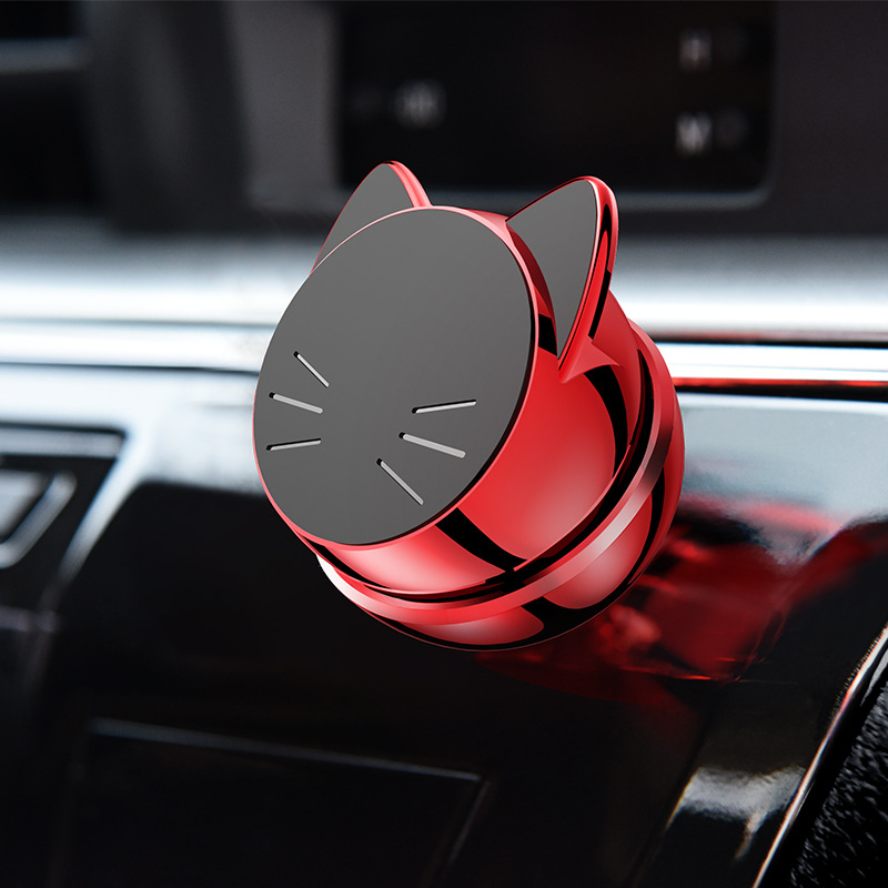 CNWAGNER Universal Magnetic Cat face Car Phone Holder For car Air Vent Dash Board Magnet Mobile Support Phone Stand Holder