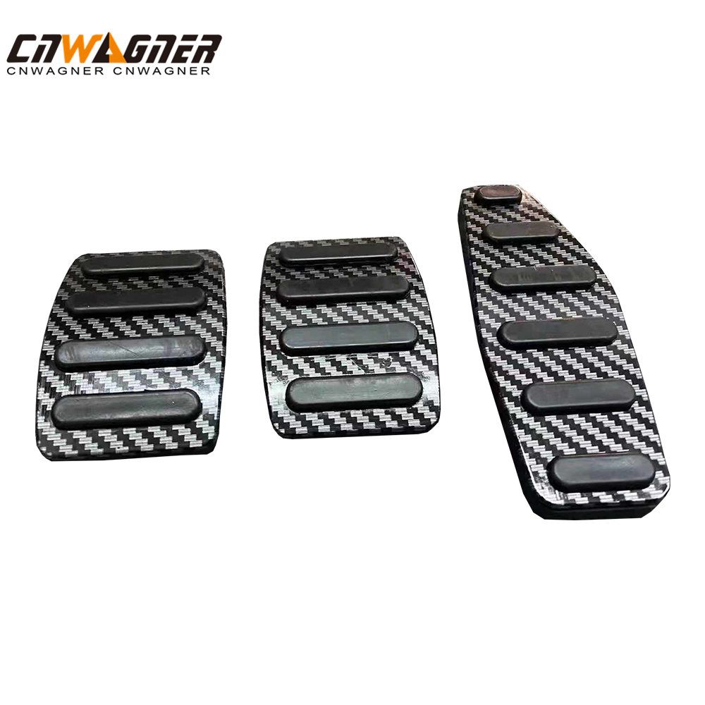 CNWAGNER Aluminum Accelerator Pad Cover Gas Brake And Clutch Pedal Pad for Suzuki Jimny MT