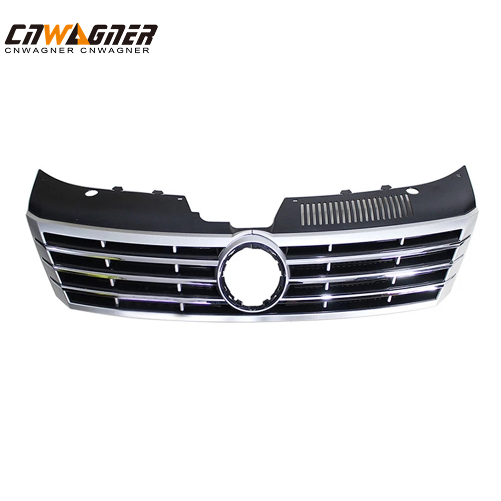 CNWAGNER 35D853653A Custom Glossy Black Car Grills Mesh Bumper Car Grille Mesh Front Car Grille Guard for VW PASSAT CC